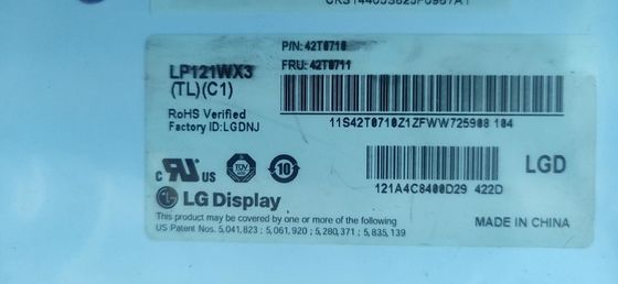 Panel LCD TFT 12,1&quot; 1280×800 124PPI WXGA 220cd/m2 LP121WX3-TLC1