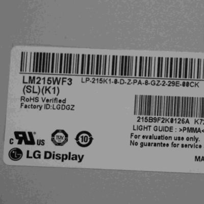 Przemysłowy panel LCD 102PPI 250cd/m2 LM215WF3-SLK1 1920×1080 WLED