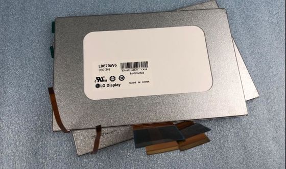 7,0&quot; 800 × 480 350cd / M2 134PPI Kwadratowy ekran Tft LB070WV6-TD08