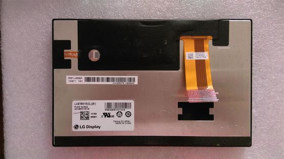 Panel LCD TFT 580cd/M2 133PPI WVGA LA070WV5-SL01 800×480 WLED