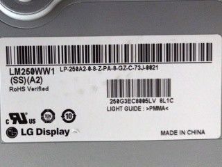 20.0 &quot;250cd/M2 NTSC Przemysłowy panel LCD CSHD 111PPI LM250WW1-SSA2